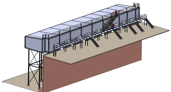 Estructura Acceso a Techo UTA